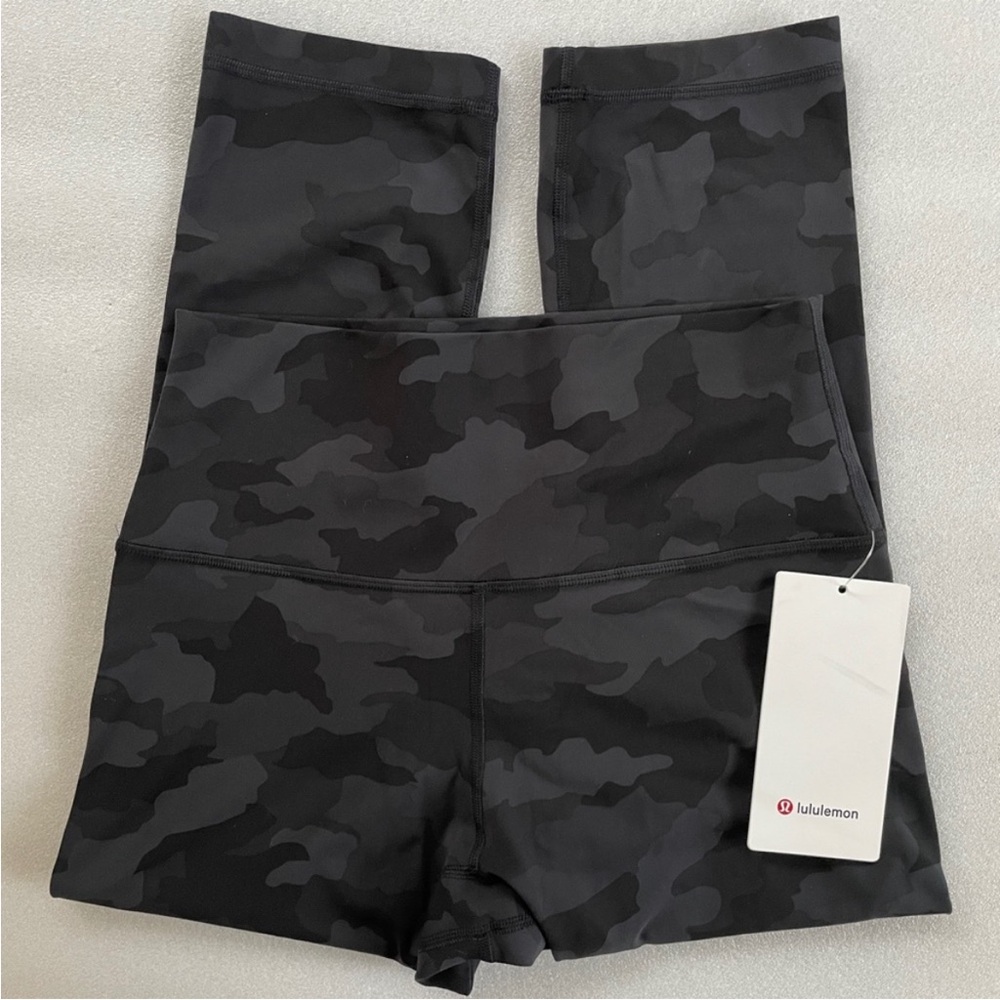 LULULEMON Align HR Crop 21" Camo Leggings Yogo Collection Activewear Size 0 NWT - Picture 5 of 12